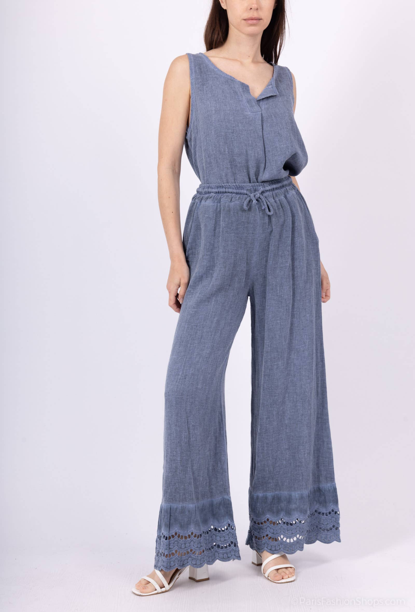 Shyloh - Wholesale Pants - Women's - Embroidered pants 206036