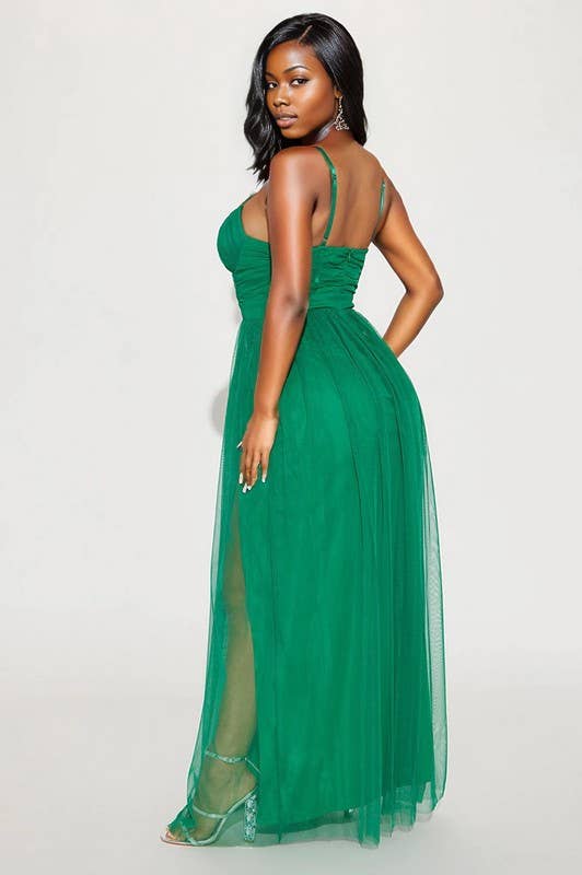 5besties inc - Vente Robe – femme - Robe longue en résille5