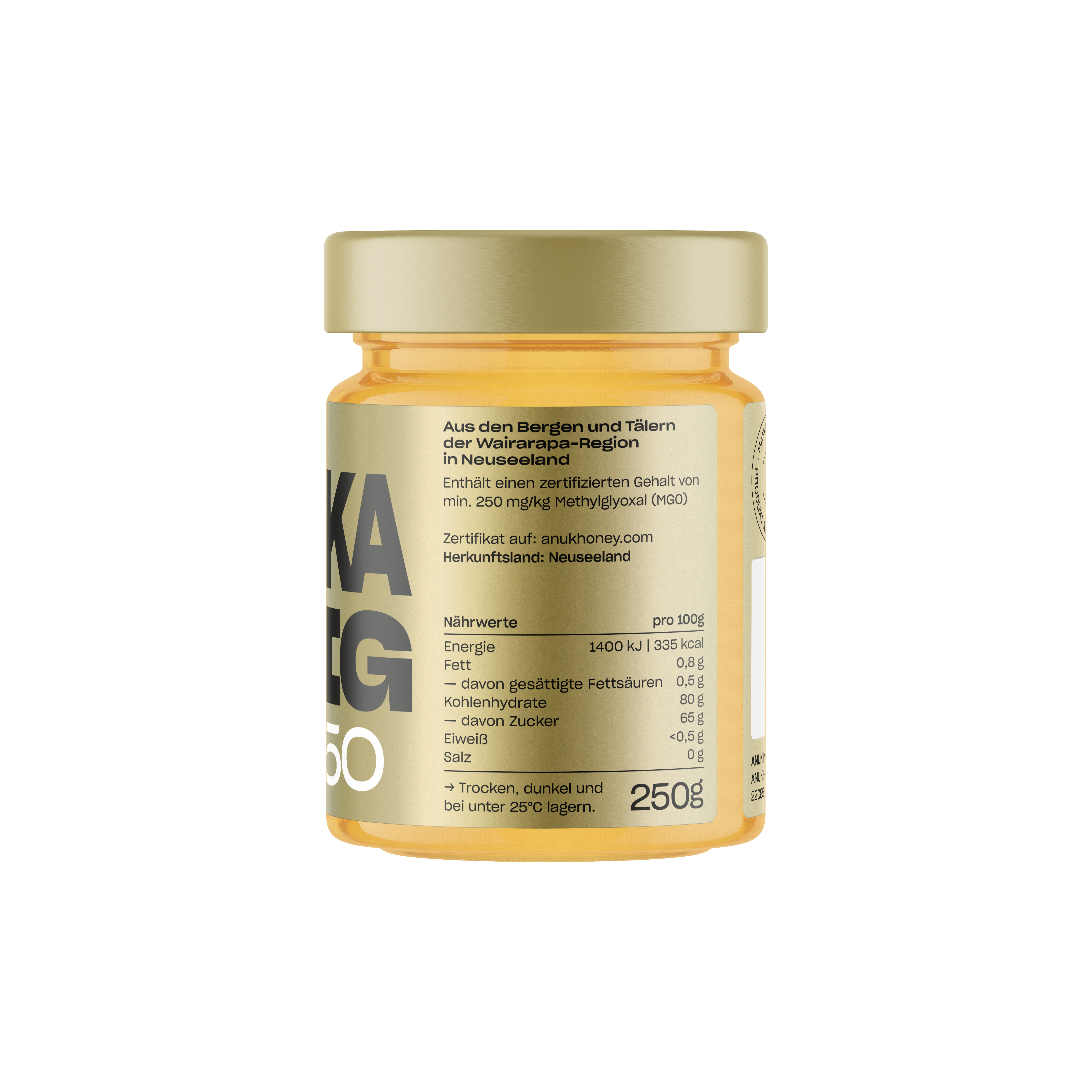 ANUK Honey – Mel por atacado – ANUK Mel de Manuka MGO2504