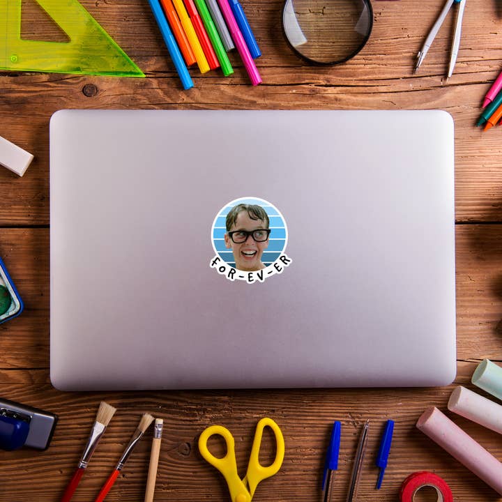 Jazzy Pop Stickers - Wholesale Sticker - 3" Forever laminated sticker family film Sandlot nostalgic