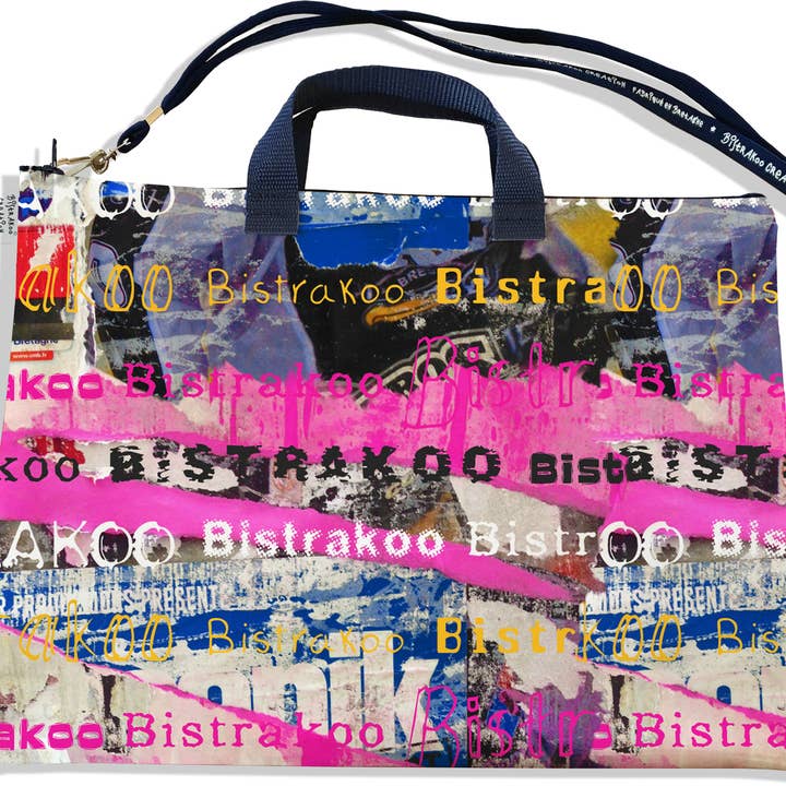 Bolsa de computador portátil Bistrakoo de 11 e 13 polegadas street art por atacado de BISTRAKOO