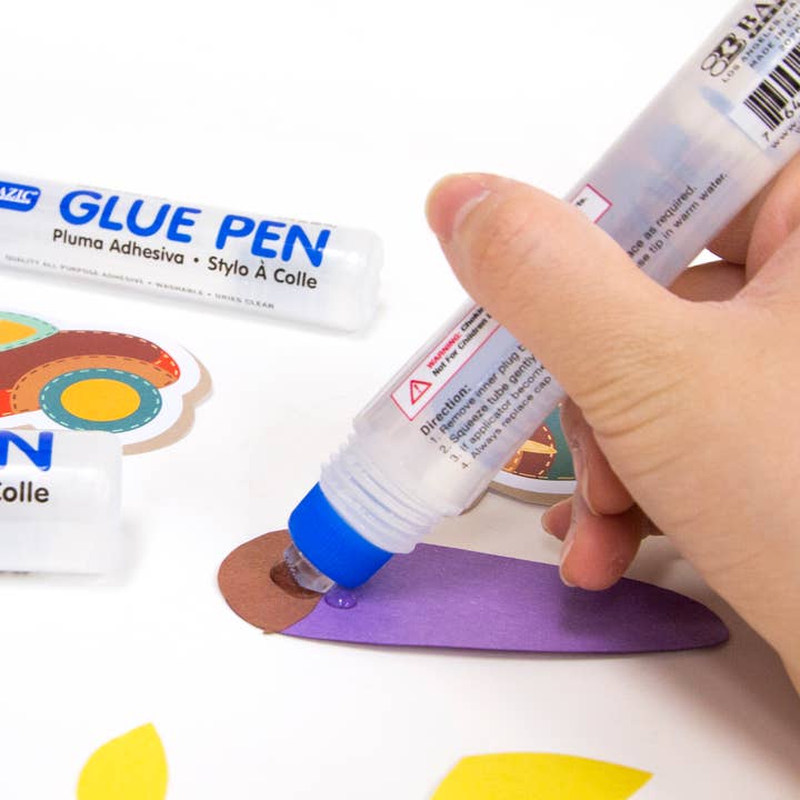 BAZIC Products - Wholesale Glue - Clear Glue & White Glue & Glue Stick Sets (3/Pack)4