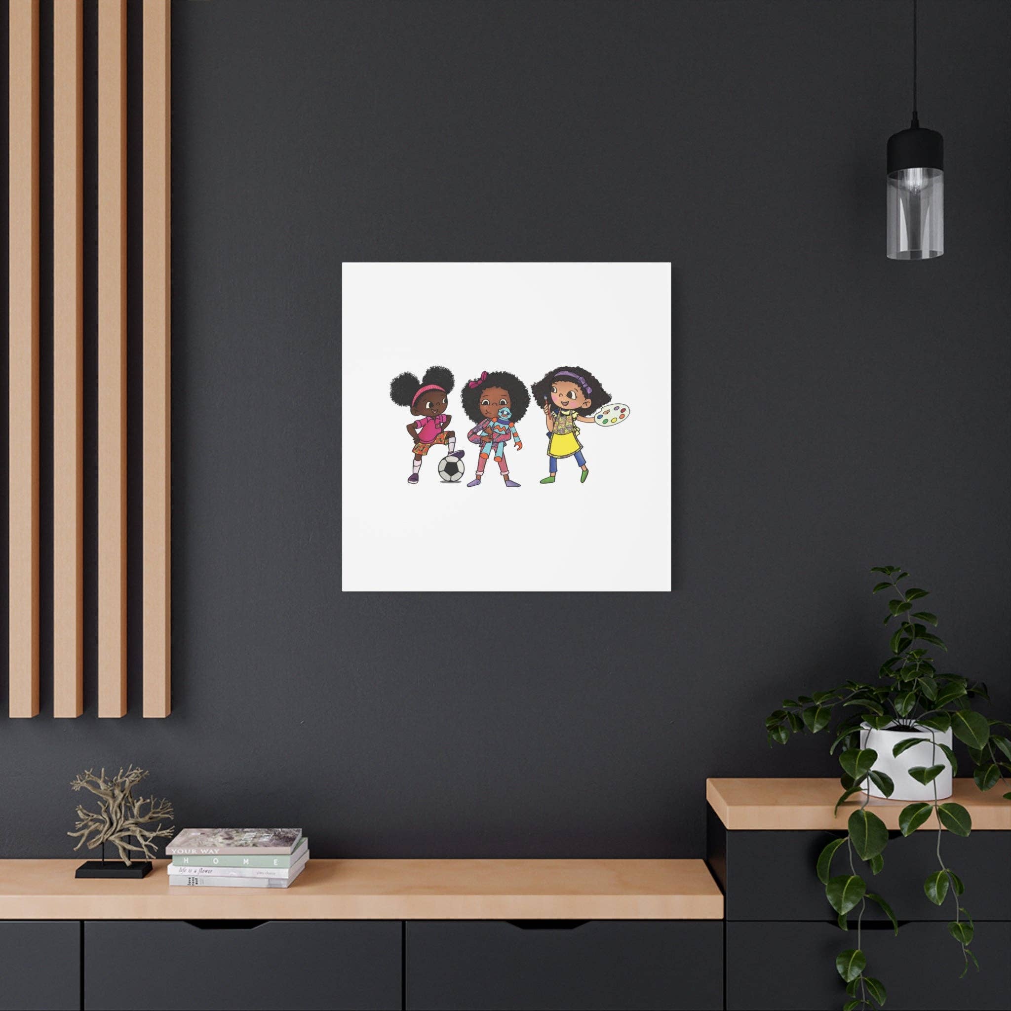Ikuzi Dolls - Wholesale Art Print - Kids & Baby - Kids' Canvas Wall Art - Playful Characters for Creative Spaces233
