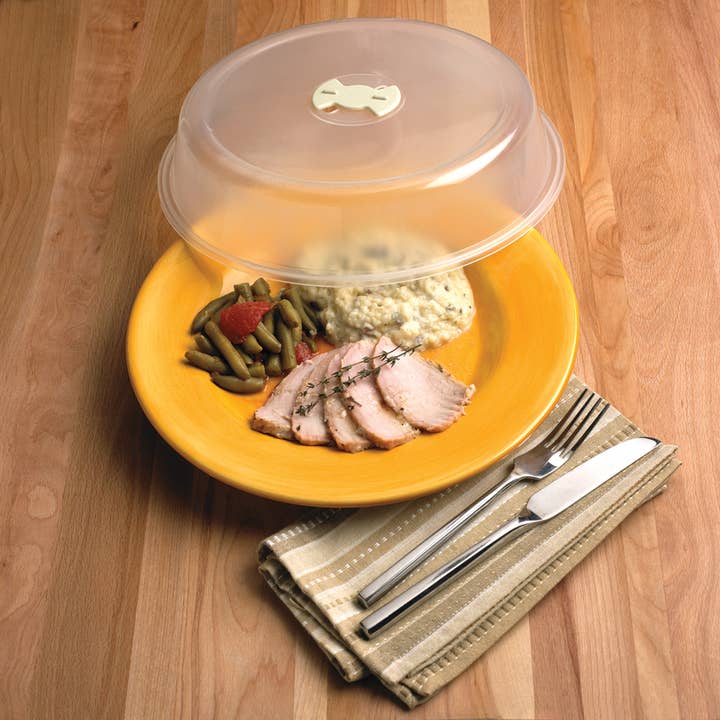 Fox Run Brands - Wholesale Kitchen Tool/Gadget - Fox Run Microwave Splatter Shield, Plastic, 9.5"