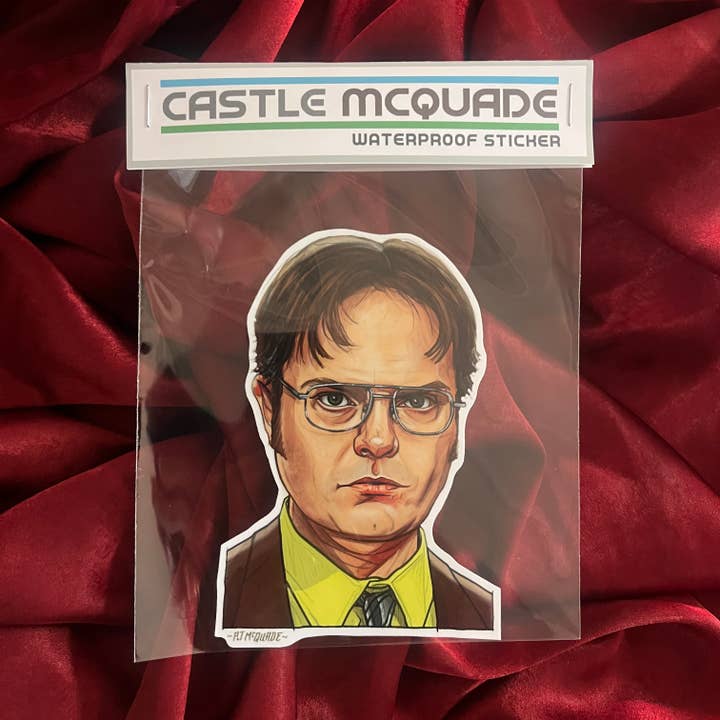 Castle McQuade - Wholesale Sticker - DWIGHT Waterproof STICKER3