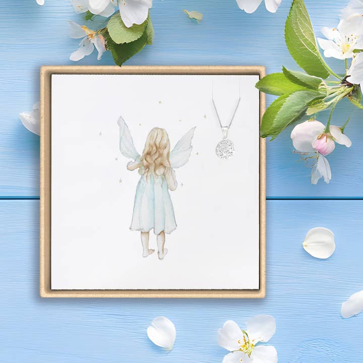 Crumble & Core - Wholesale Pendant/Charm Necklace - Sterling Silver Pendant Necklace Gift Set - Includes Box and Greeting Card