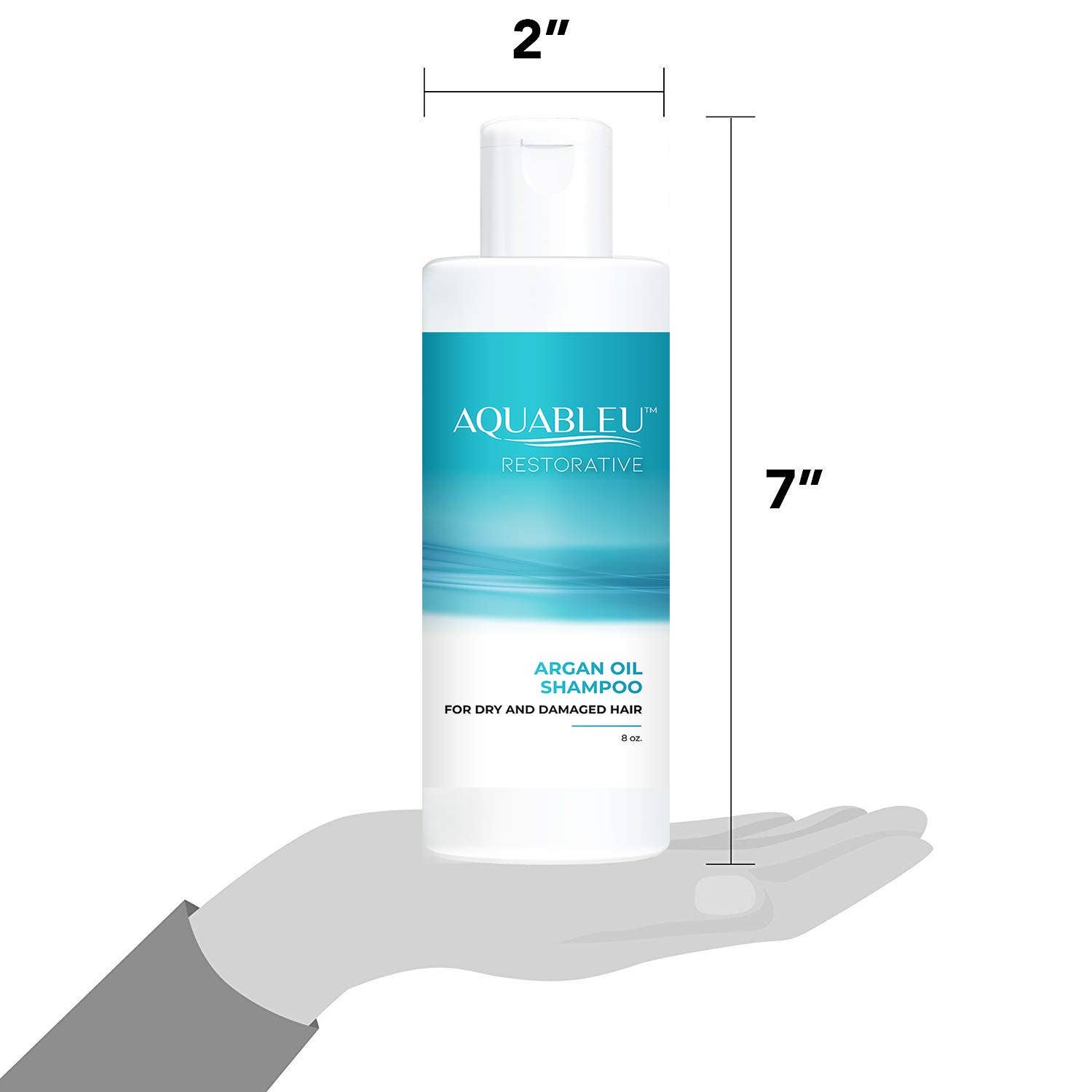 Aquableu - Wholesale Hair Shampoo - Argan Oil Shampoo 8oz5