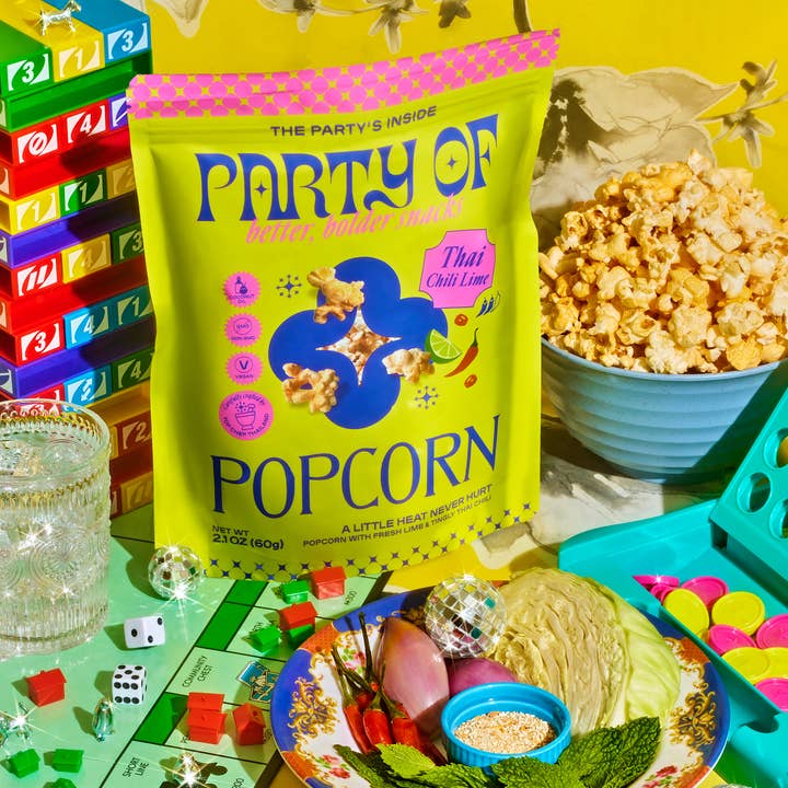Party Of - Wholesale Popcorn - Thai Chili Lime popcorn
