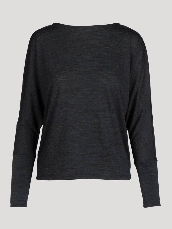 Women's Merino Wool & Silk Long Sleeve for wholesale by linenease