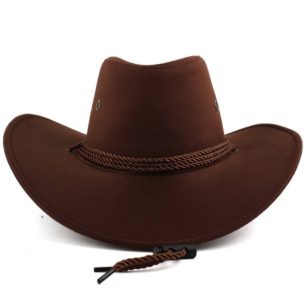 ACCITY - Wholesale Cowboy Hat - Women's - Faux Suede Western Cowboy Hat Unisex Outdoor_CWAH18913