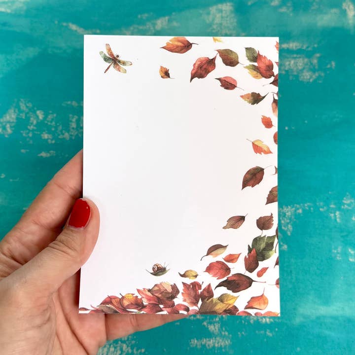 Woodland Whimsy A6 Anteckningsblock – Kompakt Höstskrivblock för wholesale av Art Bujo Boutique