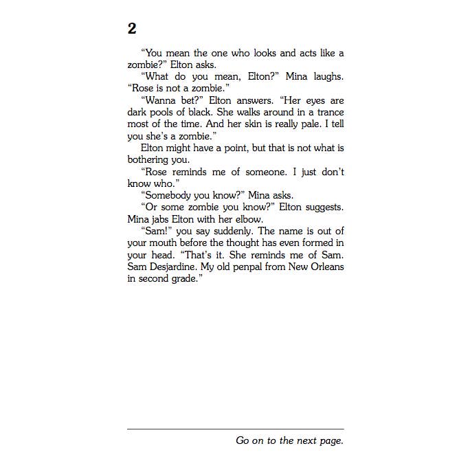 Choose Your Own Adventure - Wholesale Horror & Paranormal - Zombie Penpal, Children's Book3