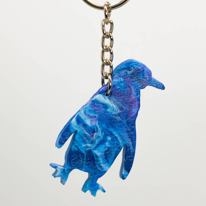 Penguin Keyring | Recycled Ocean Plastic | Eco-Friendly for wholesale by Brothers Make