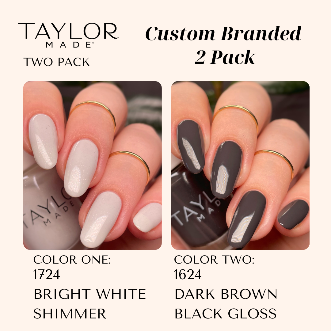 Taylor Made Polish – wholesale Nail polish – Custom Nail Polish: 2 Pack Long-wearing + Vegan + Non-toxic253