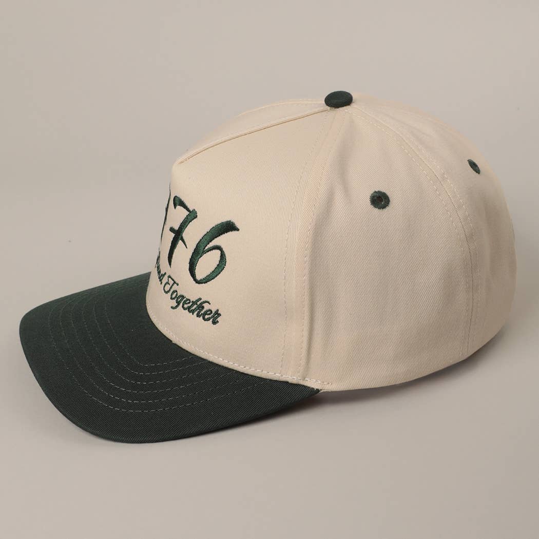 Fashion City - Vente Casquette de camionneur – unisexe - Casquette Trucker Bicolore 1776 We Stand Together10