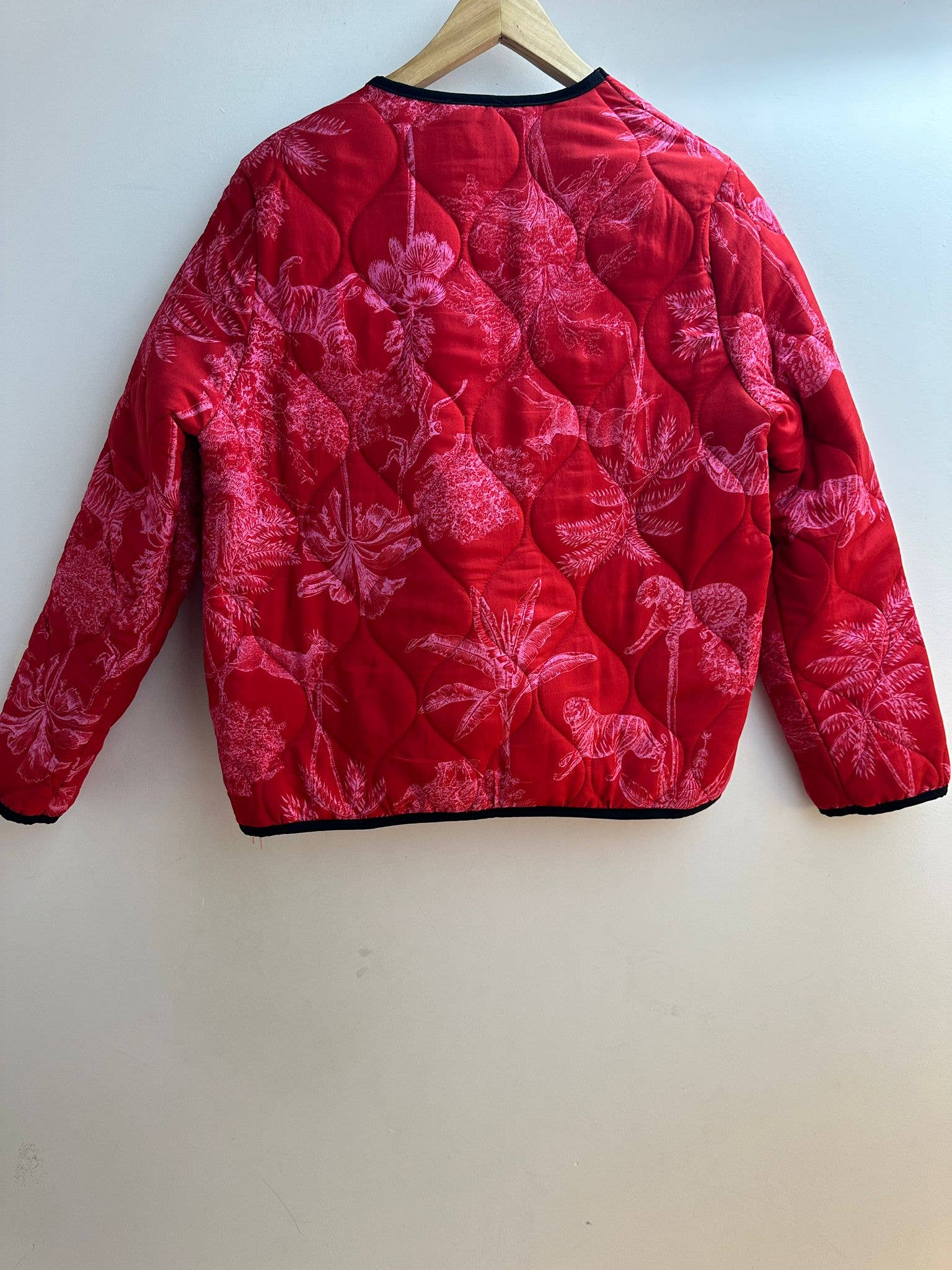 LORIANE – wholesale Jacka - Dam – 24305A tryckt jacka med spets en storlek   6