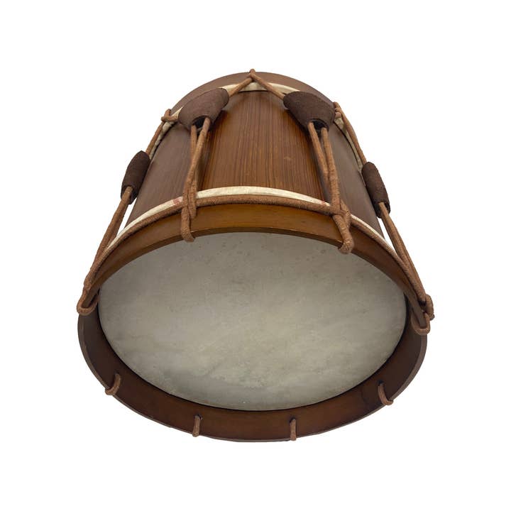Madison Bay Co. - Historical Home Decor Reproductions – wholesale Musical instrument – 16" Civil-Revolutionary War Era Wooden Marching Drum