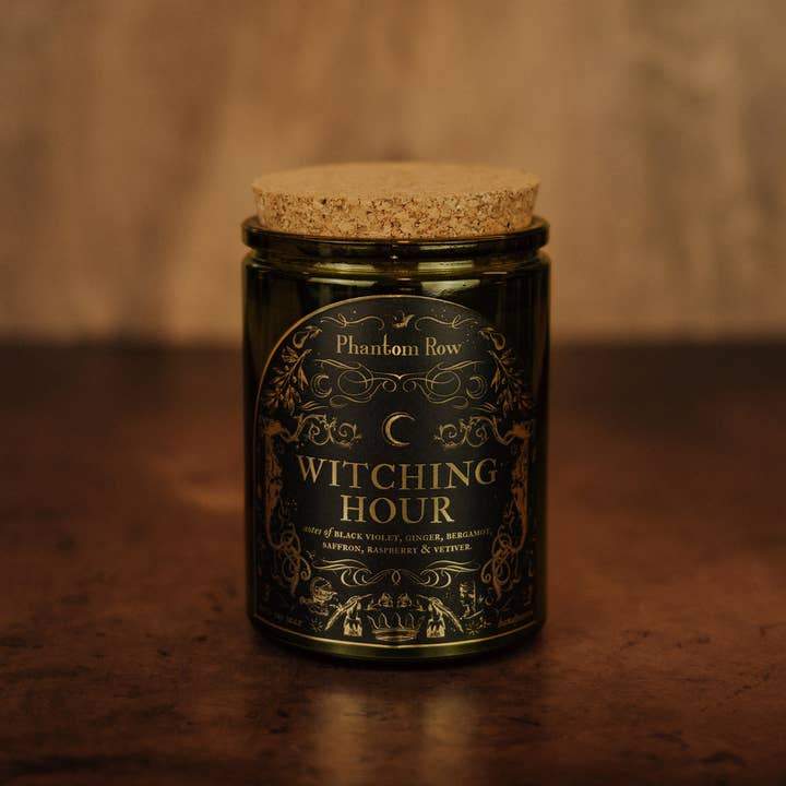 Phantom Row - Wholesale Jar/Filled Candle - Witching Hour | Soy Wax Jar Candle
