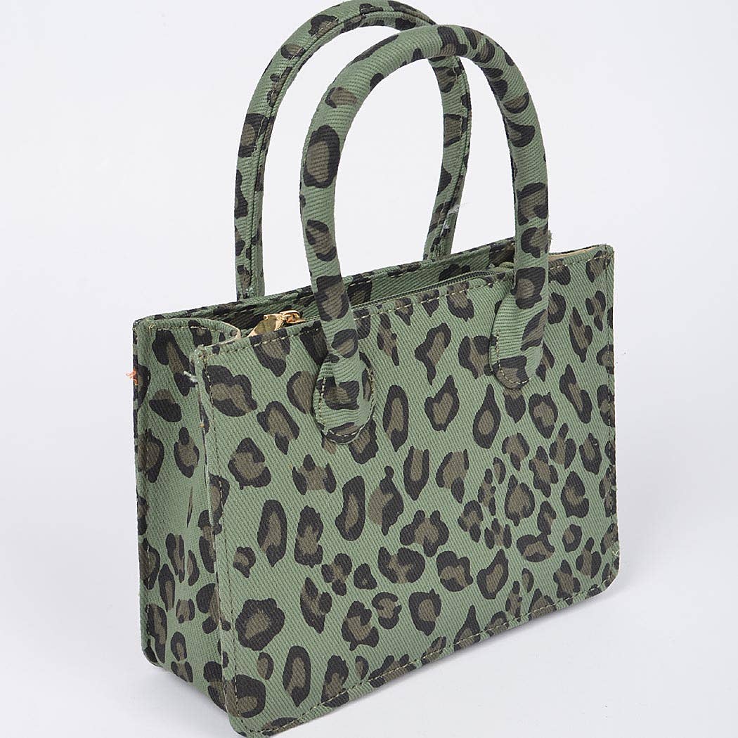 3AM BY H&D ACCESSORIES - Vendita all'ingrosso Borsa tote - Donna - Borsa a tracolla media in tela Leo3