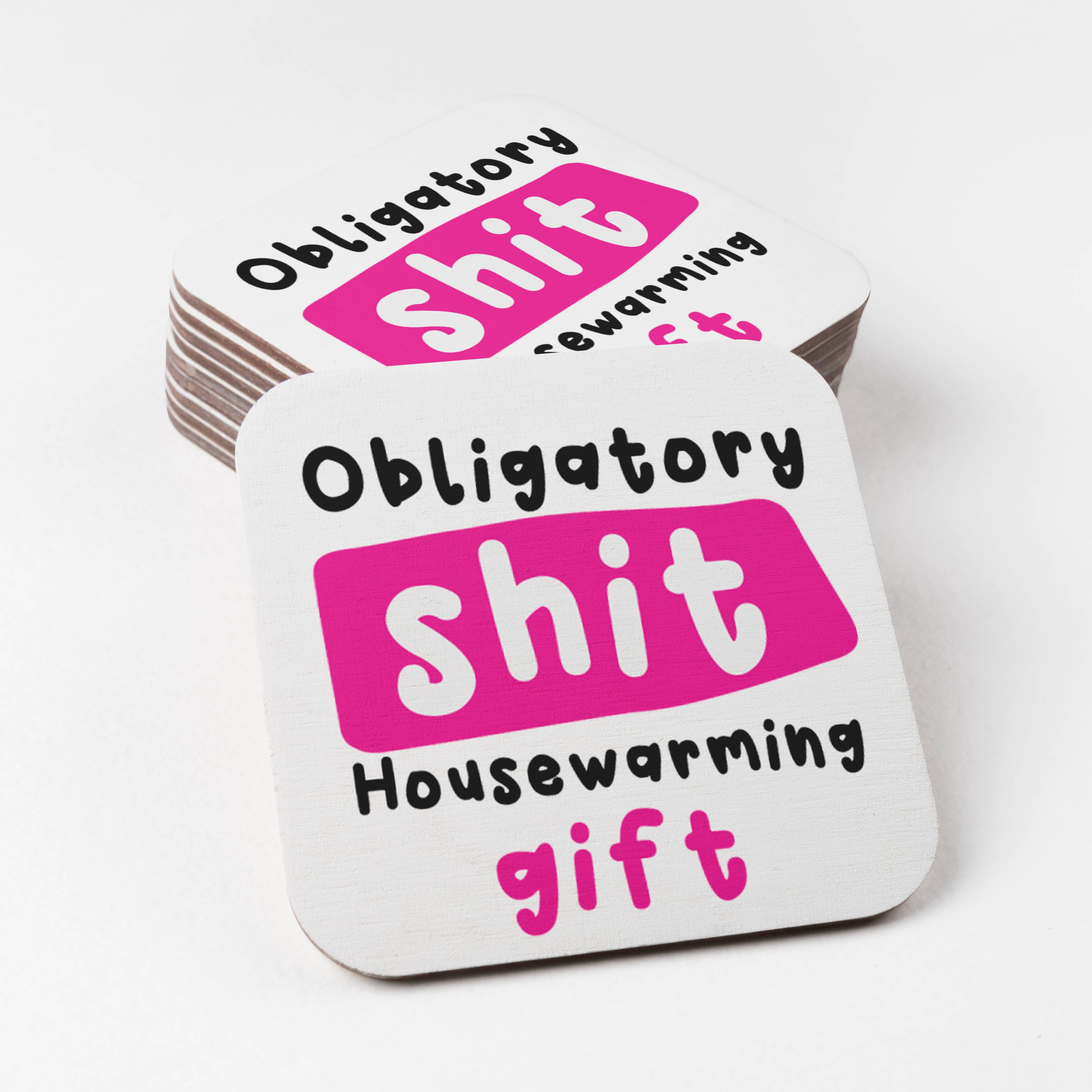 Cheeky Chops Cards & Wanky Candles - Vendita all'ingrosso Sottobicchiere - SOTTOBICCHIERE - Regalo obbligatorio per riscaldare la casa - COASTER12