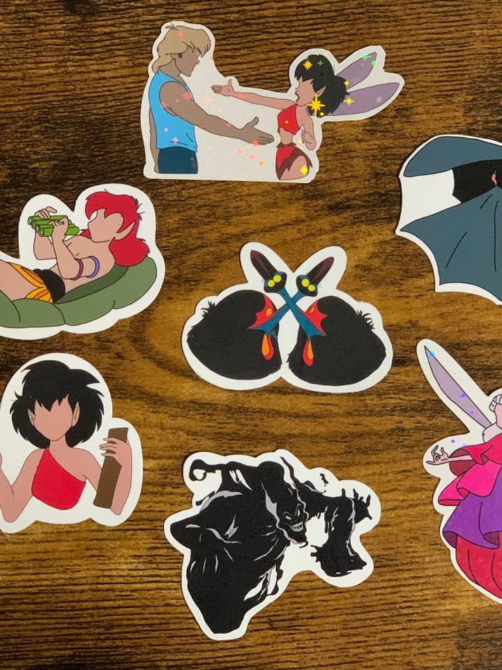 Pack d'autocollants inspiré de Ferngully pour la vente par Messterpieces