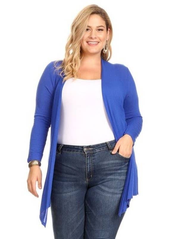 Chris & Carol Apparel – Engroshandel Cardigan - Dame – Plus Cardigan - XA3147C15