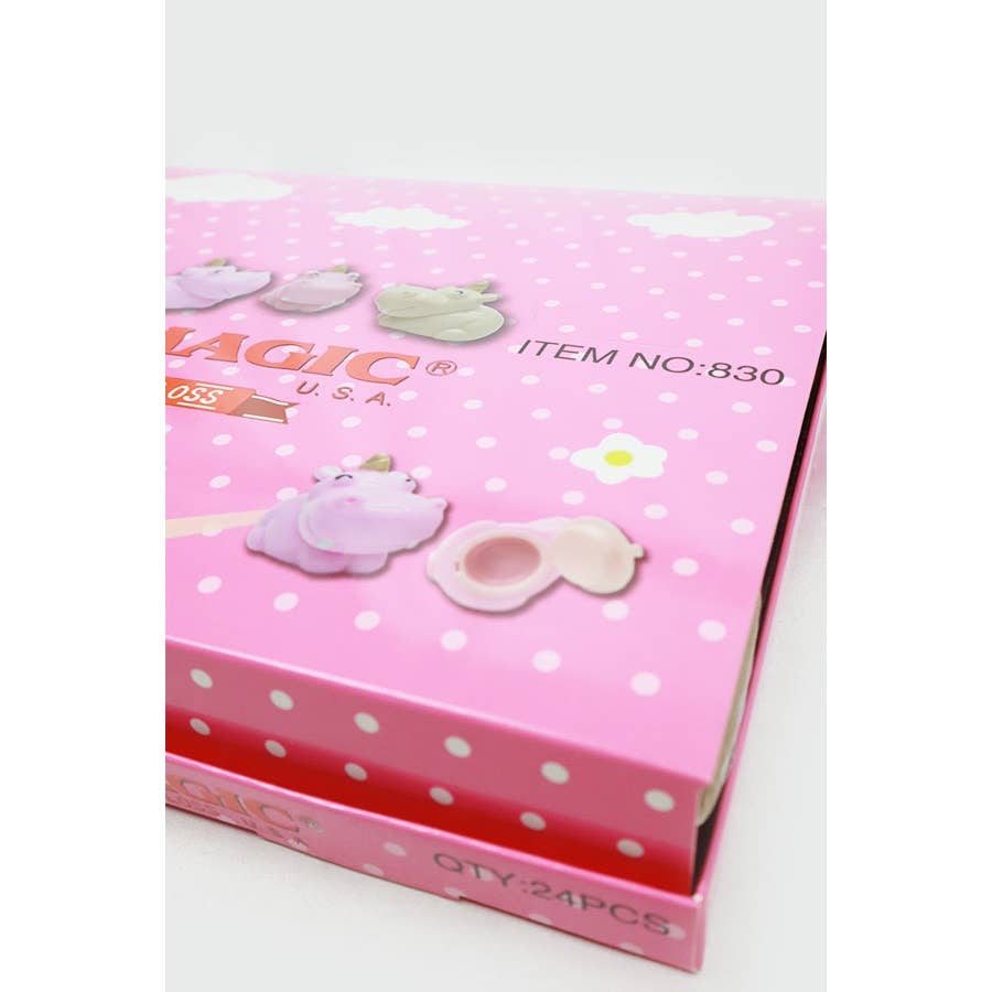 MIX COLOR 24-pcs Hippo Lip Gloss for wholesale on Faire7