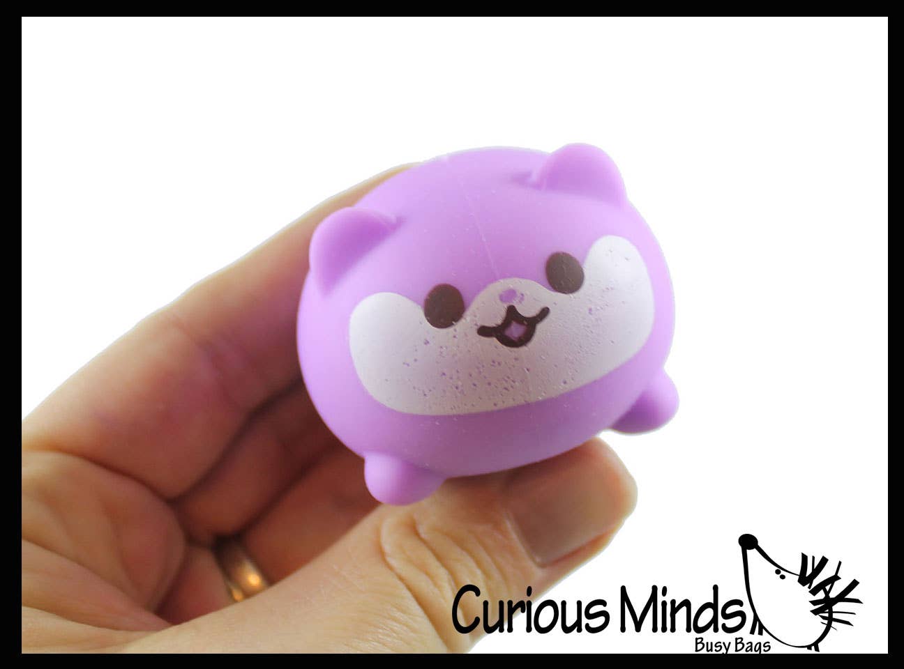Curious Minds Toys - Wholesale Fidget Toy - Kids - 1 Soft Mini Kawaii Animal Stress Ball - Sensory Fidget Stres9