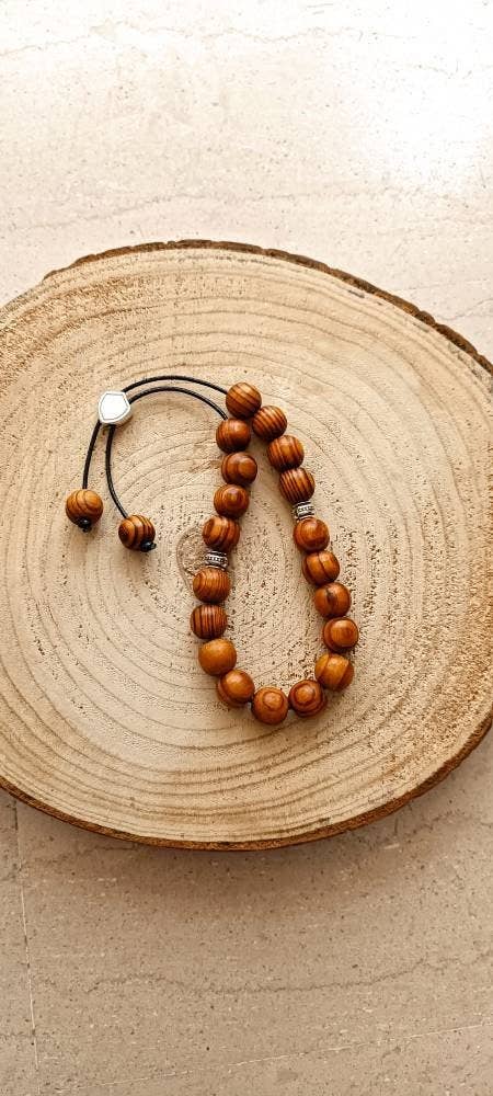 Kalliopi P. Giannoula - Poppygshop – wholesale Beaded bracelet – 21-23 Olive Tree Worry Beads8