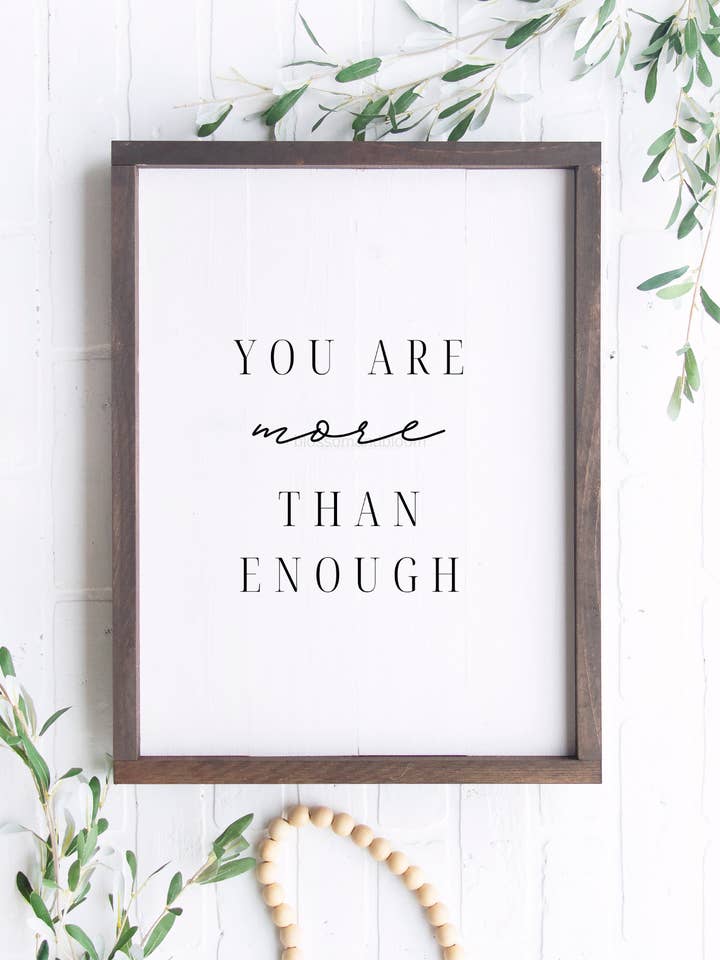 You Are More Than Enough for wholesale by Blossom & Bloom