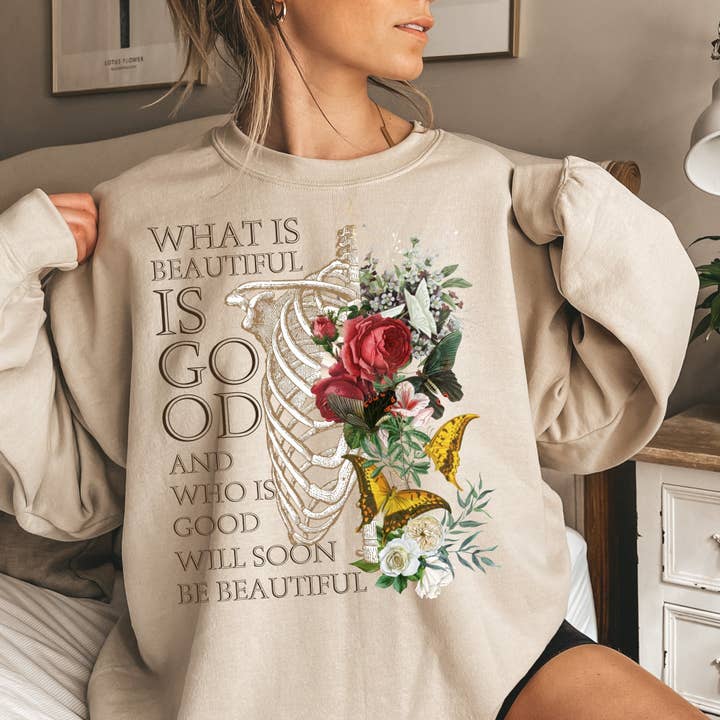 What Is Beautiful Is Good, Philosophy T-shirt, Graphic Tee, Lifestyle Tee, Workout Tshirt, Workout Shirt, Cute Tshirt for wholesale by AFAdesignsCo