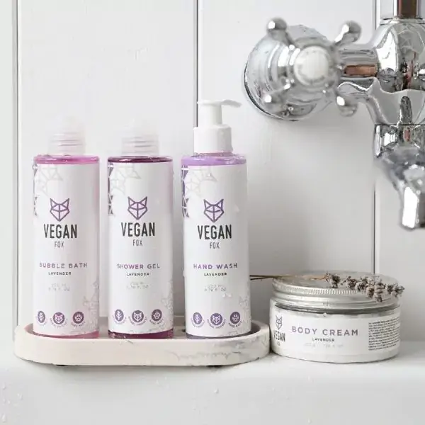 Amber cosmetics Ltd (Vegan Fox) - Wholesale Body Wash/Shower Gel - Lavender Shower Gel1