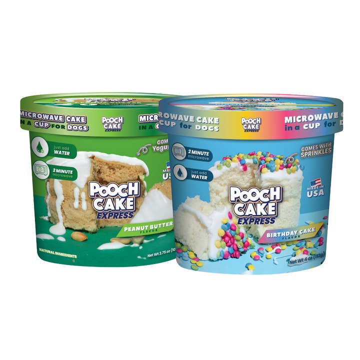Pooch Cake - Wholesale Pet Treats - Dog - Pooch Cake Express - Microwave Cake in a Cup for Dogs