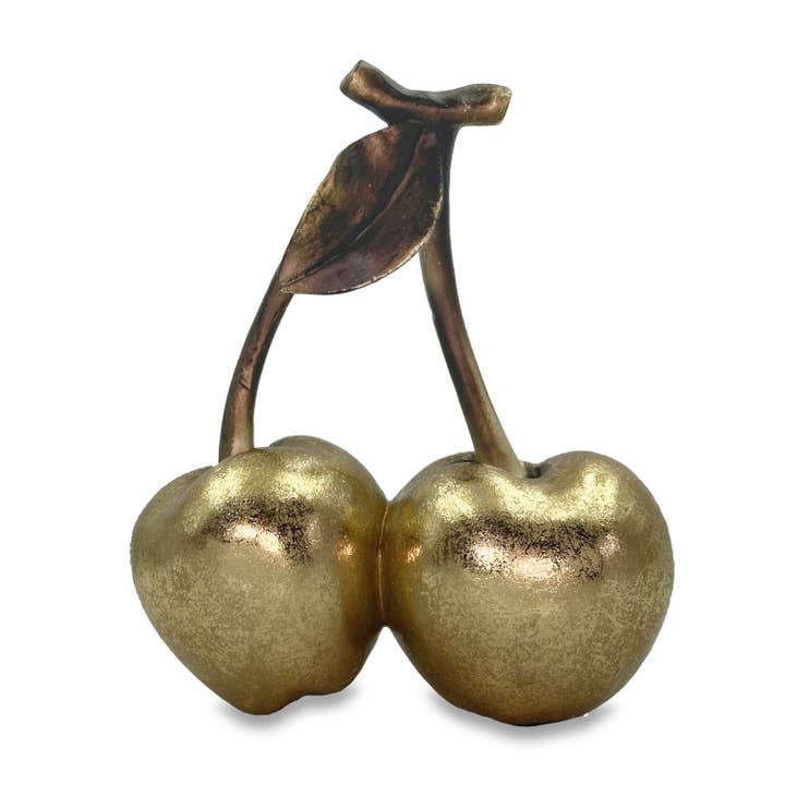 Golden Cherry Ornament for wholesale by Bentley & Bo