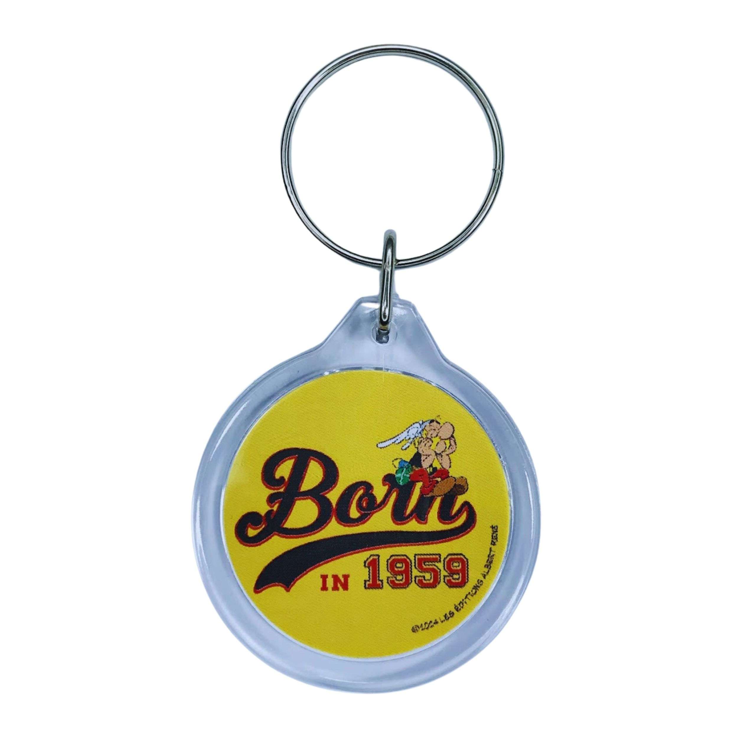 Astur Pins - Wholesale Keychain - Unisex - Round Keychain © Astérix - Born 1959 - Yellow - C#820