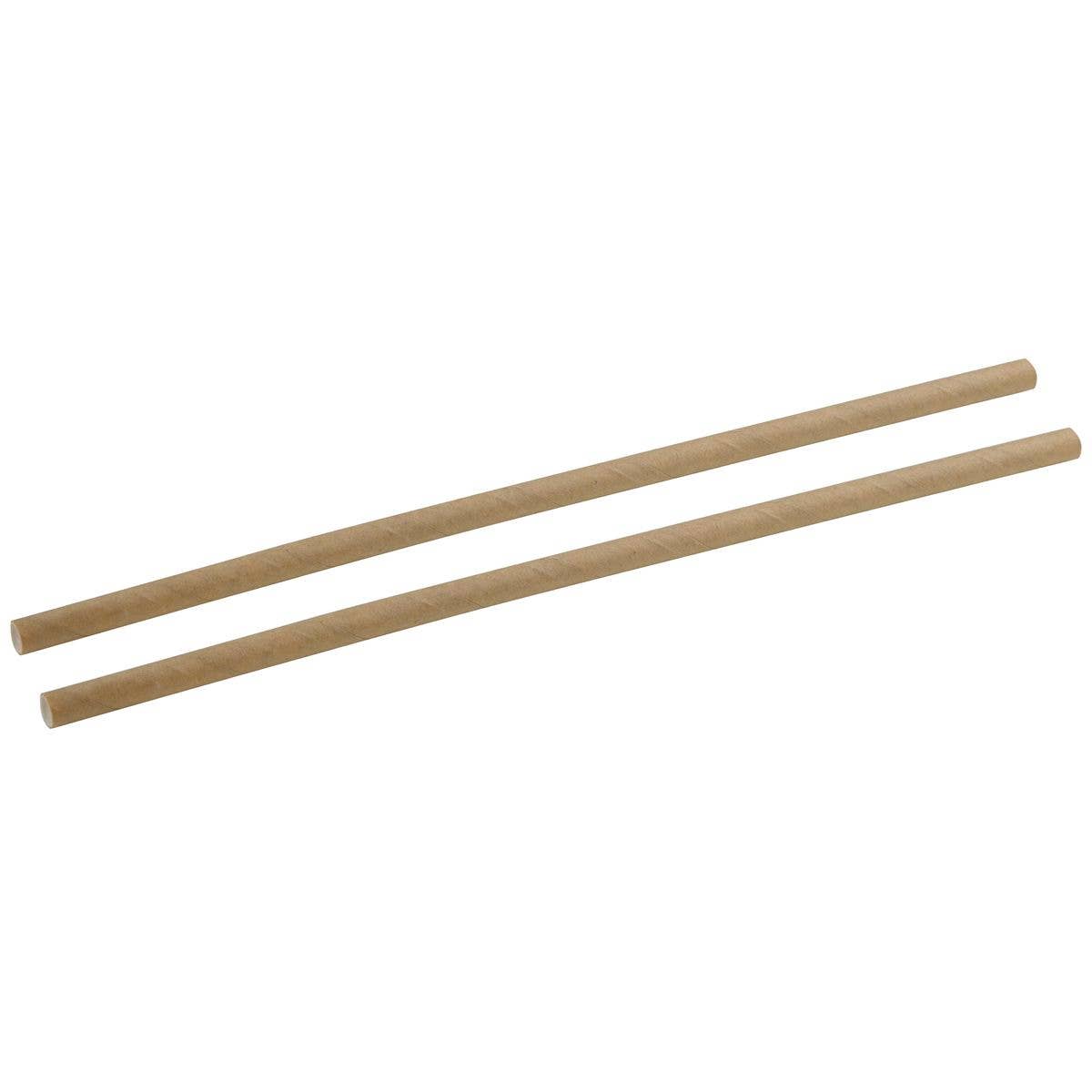 Fackelmann - Wholesale Drink Stirrer - Fackelmann Eco Friendly Box of 250 Brown Paper Straws5