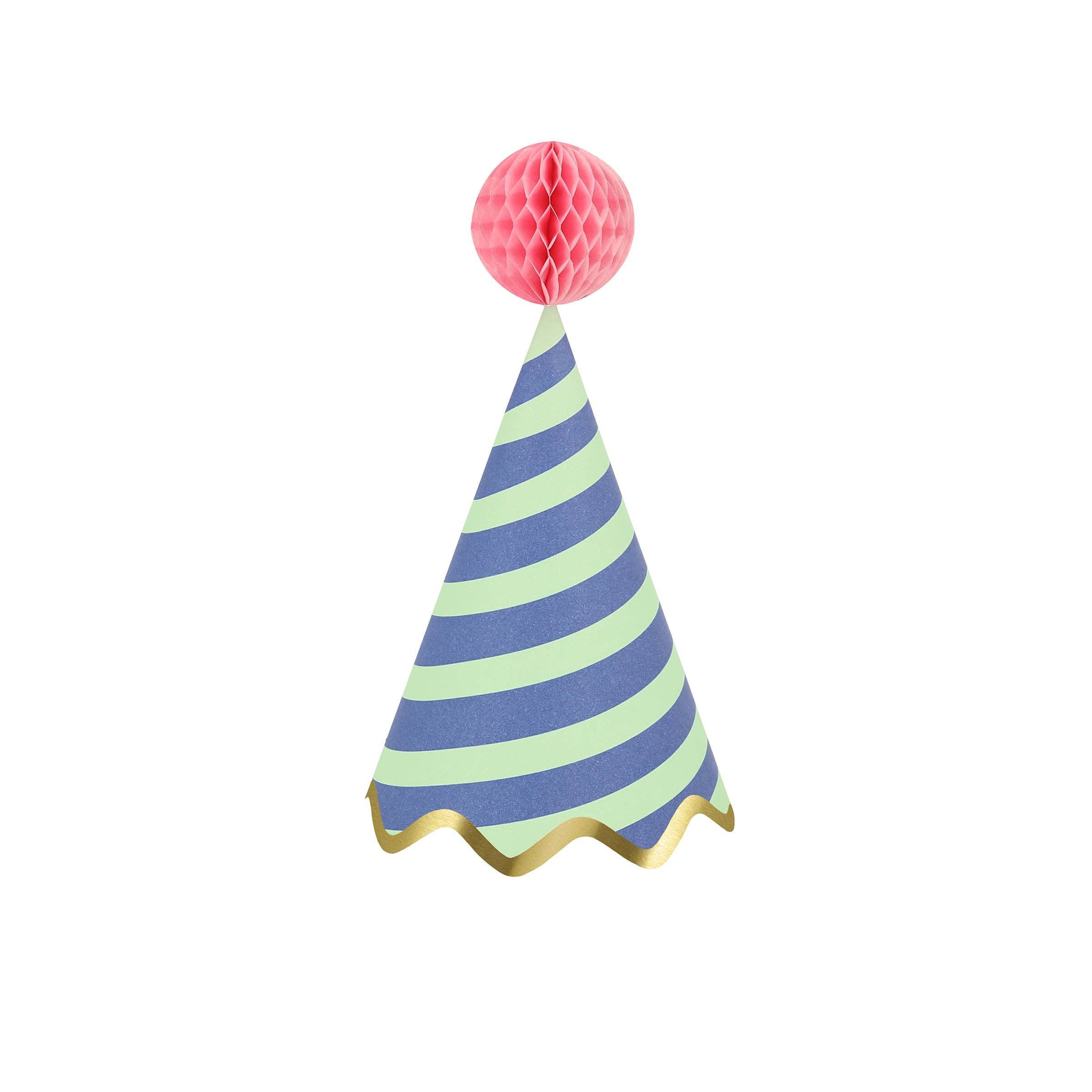 Meri Meri – wholesale Party hat/crown – Stripe Party Hats10