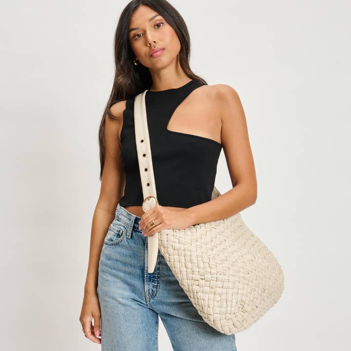 Moda Luxe – bolsa tiracolo - Mulher por atacado – Bolsa Transversal Clássica Trançada1