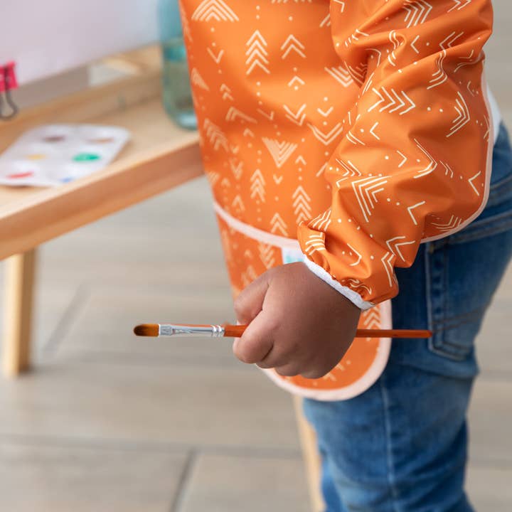 Bumkins - Wholesale Art Smock - Kids & Baby - Long-Sleeved Art Smock: Grounded2