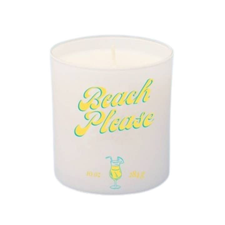 Beach Please Scented Candle for wholesale by Saturday Candle Company