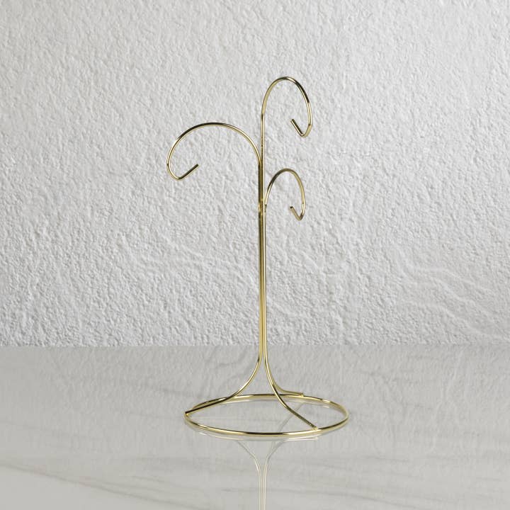 Tripar International - Wholesale Ornament - Brass 3 Arm Ornament Tree1