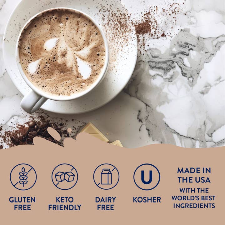 Jordan's Skinny Mixes - Wholesale Flavored Syrup - Sugar Free White Chocolate Syrup4