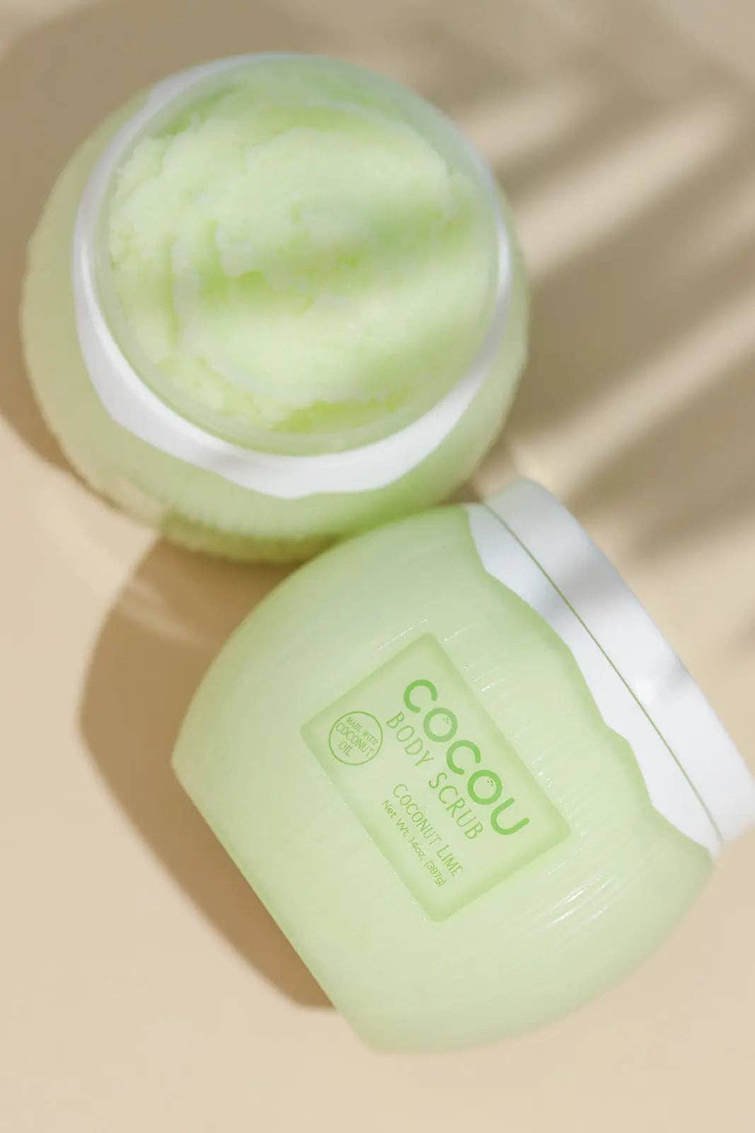 COCOU - Wholesale Body Scrub/Exfoliant - Coconut Lime Body Scrub 14oz5