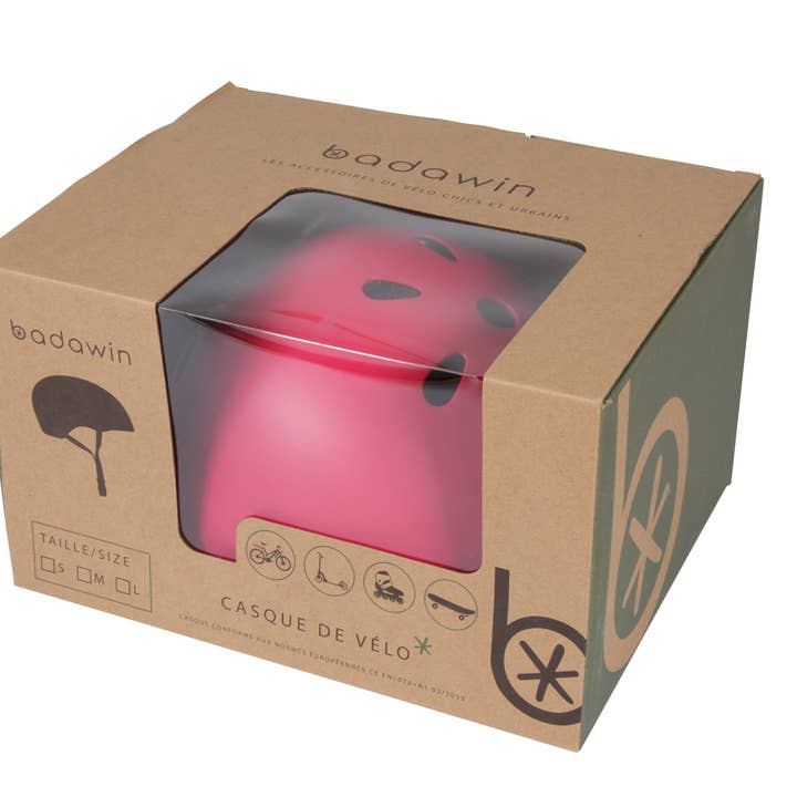 Sady Cherry Red Cycling Helmet Badawin for wholesale on Faire2