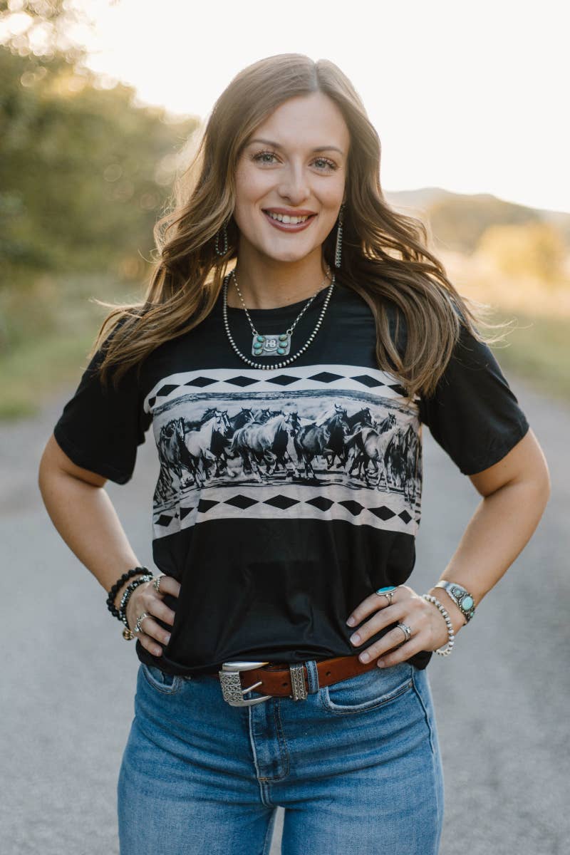 Sterling Kreek - Wholesale T-shirt – women's - Remuda Rush Top