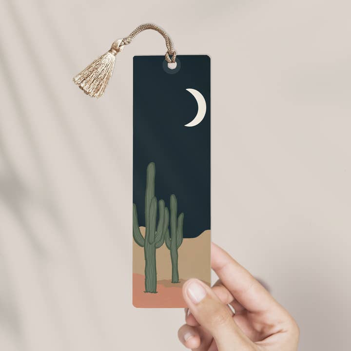 Desert Night Bookmark with Tassel for wholesale by Victoria in Design