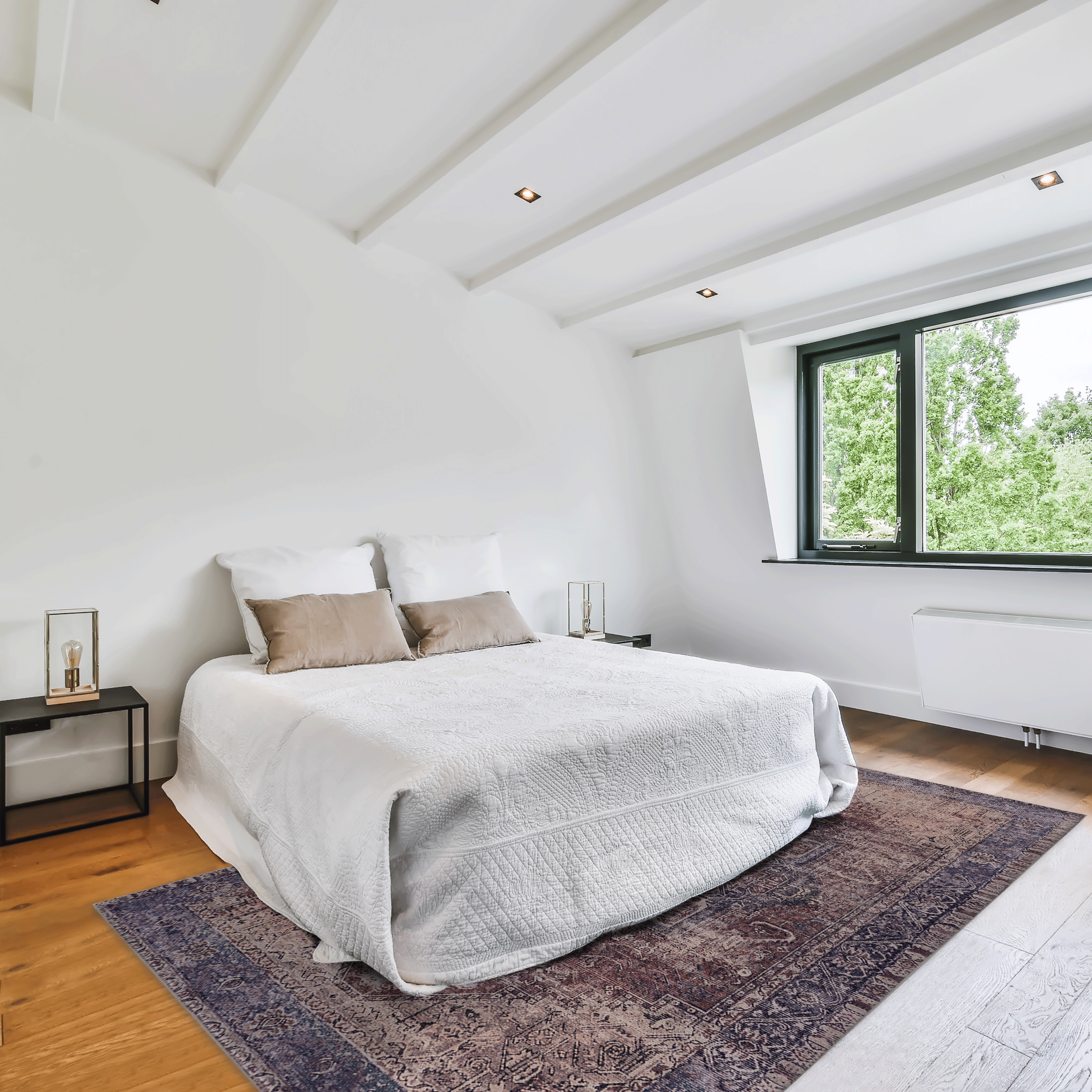 39F Inc. - Vente Tapis - Tapis lavable MAVAL Bourgogne 9x12 (Bourgogne, 9'x12')2