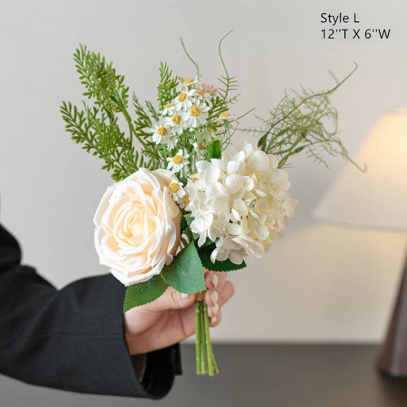 Sweet Home Deco - Wholesale Artificial Flowers - Special Designed Faux Floral Bouquet, Wedding/Vase Bouquets12