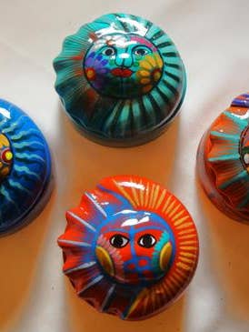 Ceramic Sun Box @3.5-4.5in for wholesale by Arara Enterprises