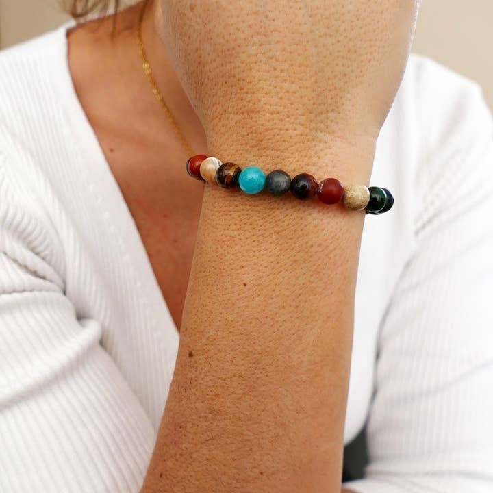 Mahana - Wholesale Beaded Bracelet - Solar System Bracelet